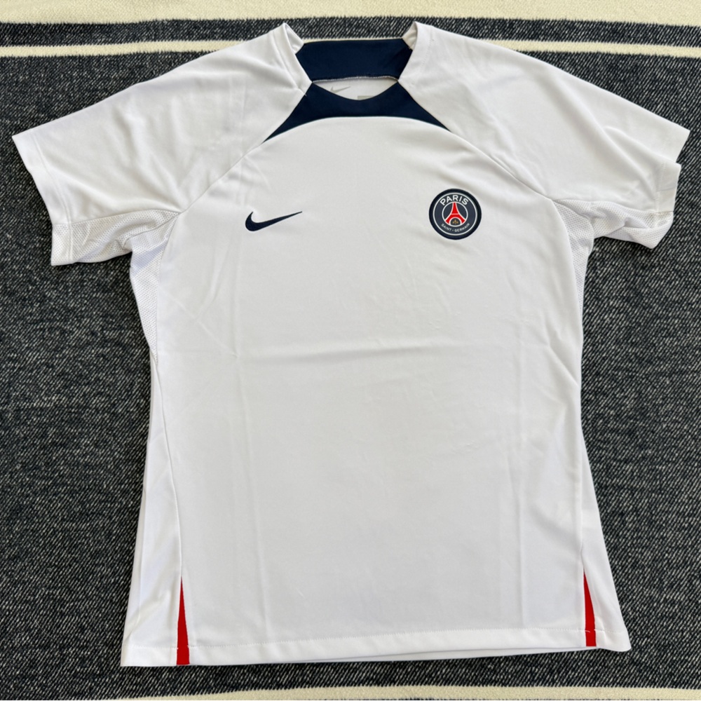 Paris Saint Germain PSG Nike Shirt Men Large Football Soccer Training Strike L